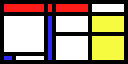 Mondrian painting