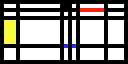 Mondrian painting